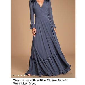 Lulu’s Ways of Love Maxi Dress M